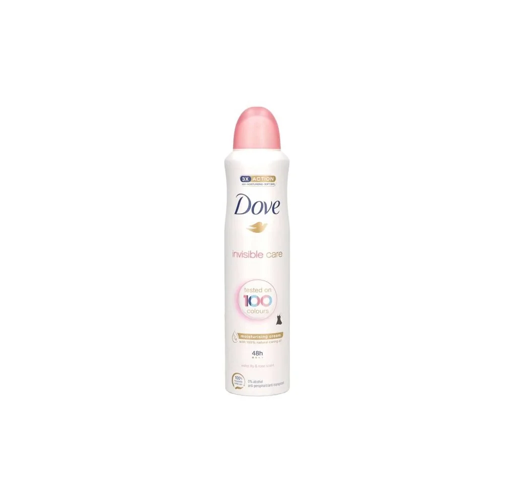 DOVE DEODORANTE SPRAY INVISIBLE CARE 250ML