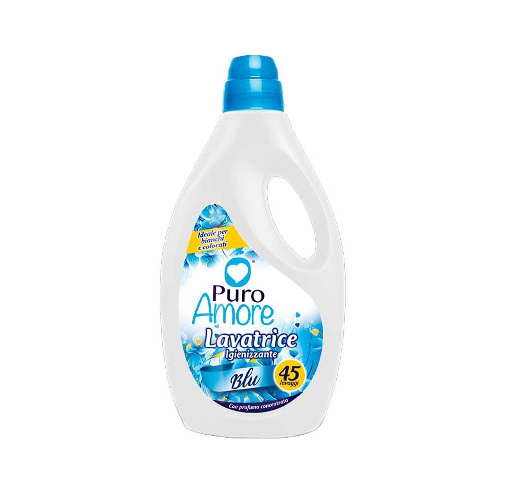 Puro Amore Lavatrice Igienizzante Blu 45 Lavaggi 2025 Lt